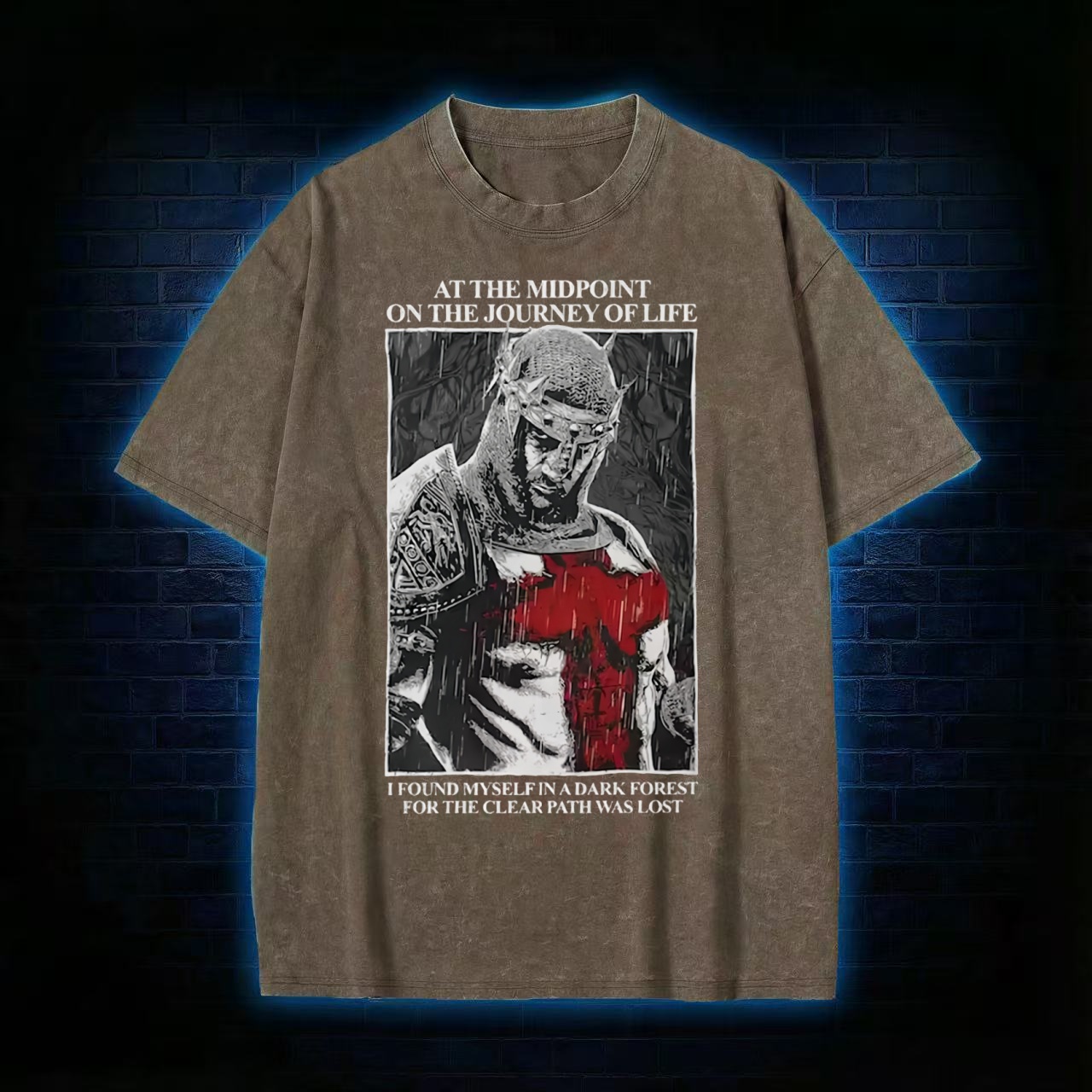 The Clear Path Was Lost Washed T-shirt