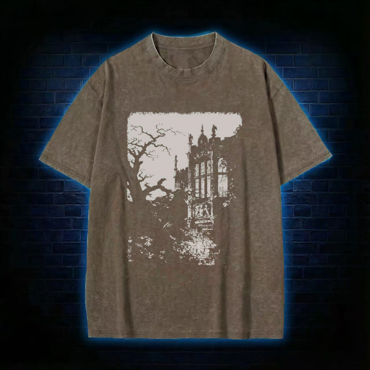 Ruins of the Church Washed T-shirt