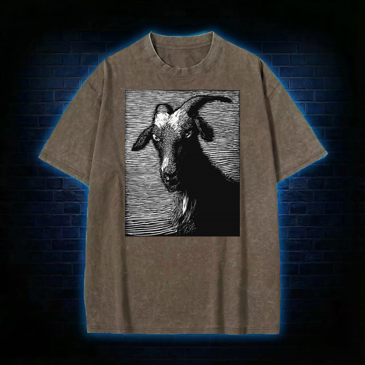 Satanic goat T-shirt