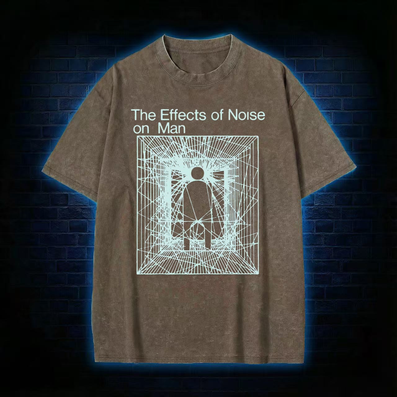 The Effects Of Noise On Men Washed T-shirt