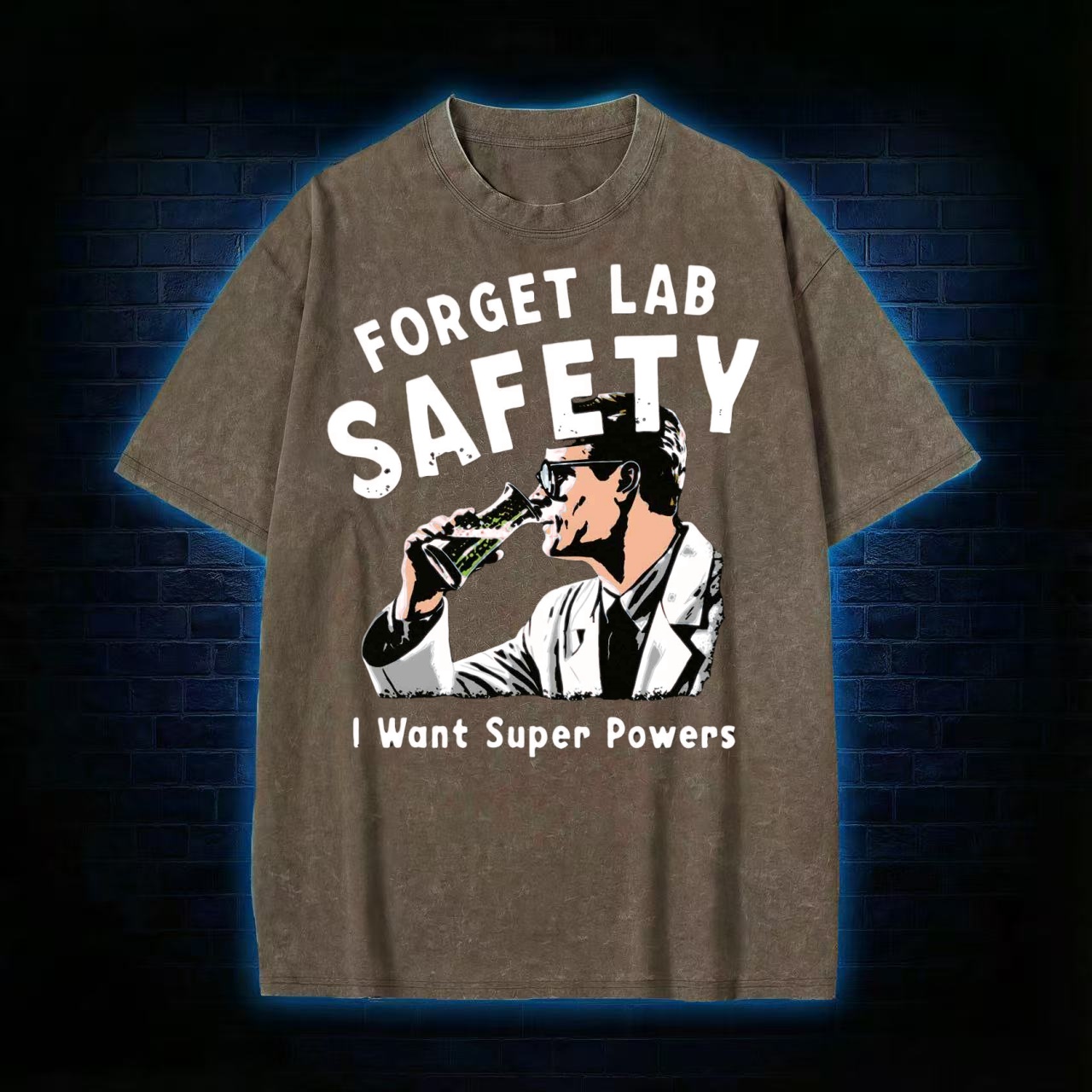 Forget Lab Safety Washed T-shirt