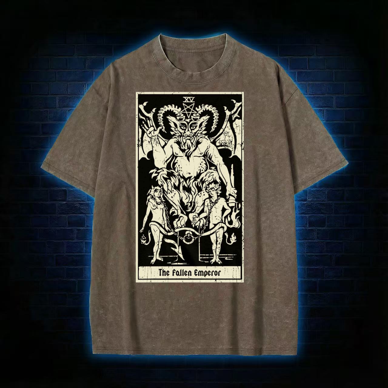 The Fallen Emperor Washed T-shirt