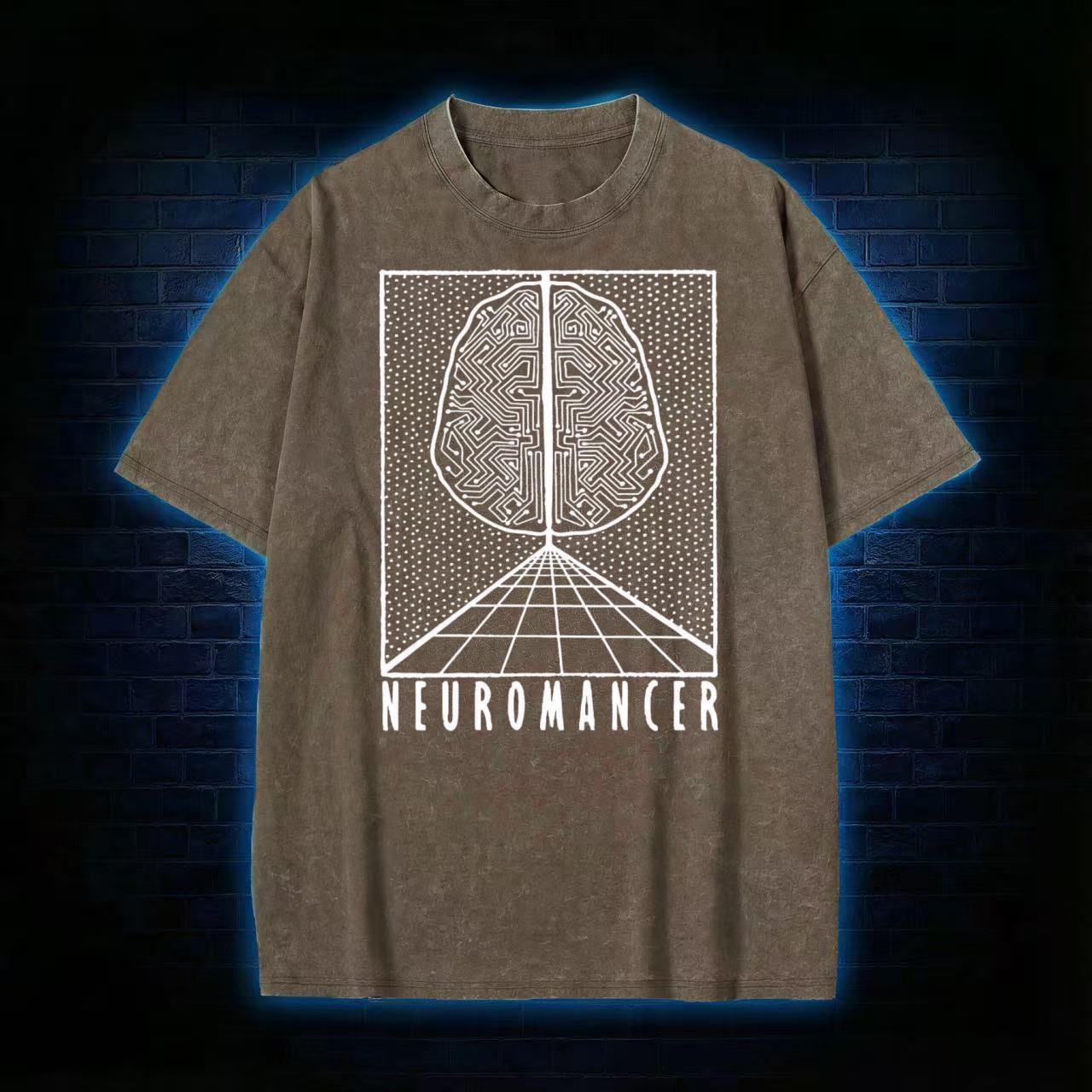 Neuromancer Washed T-shirt