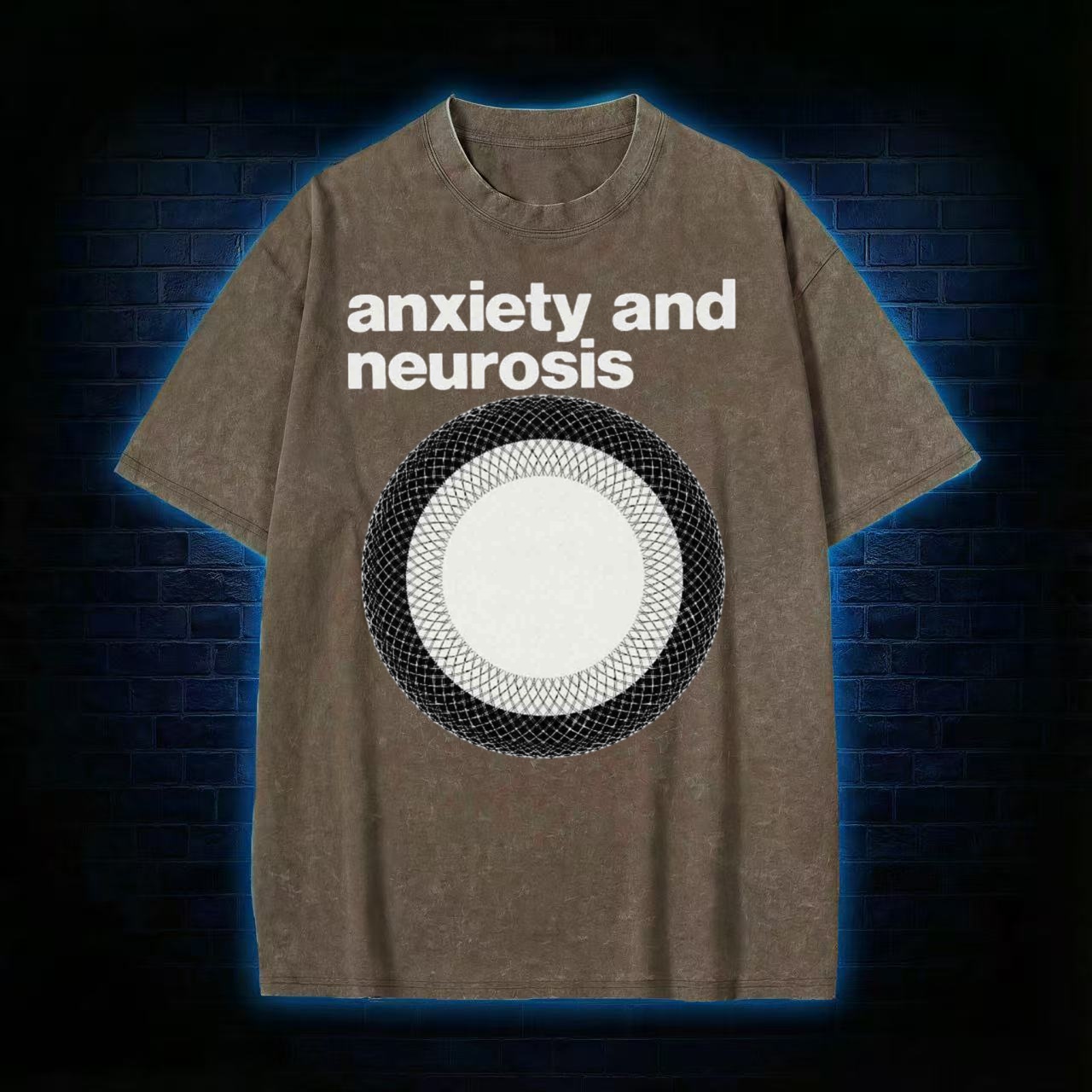 Anxiety Neurosis Washed T-shirt