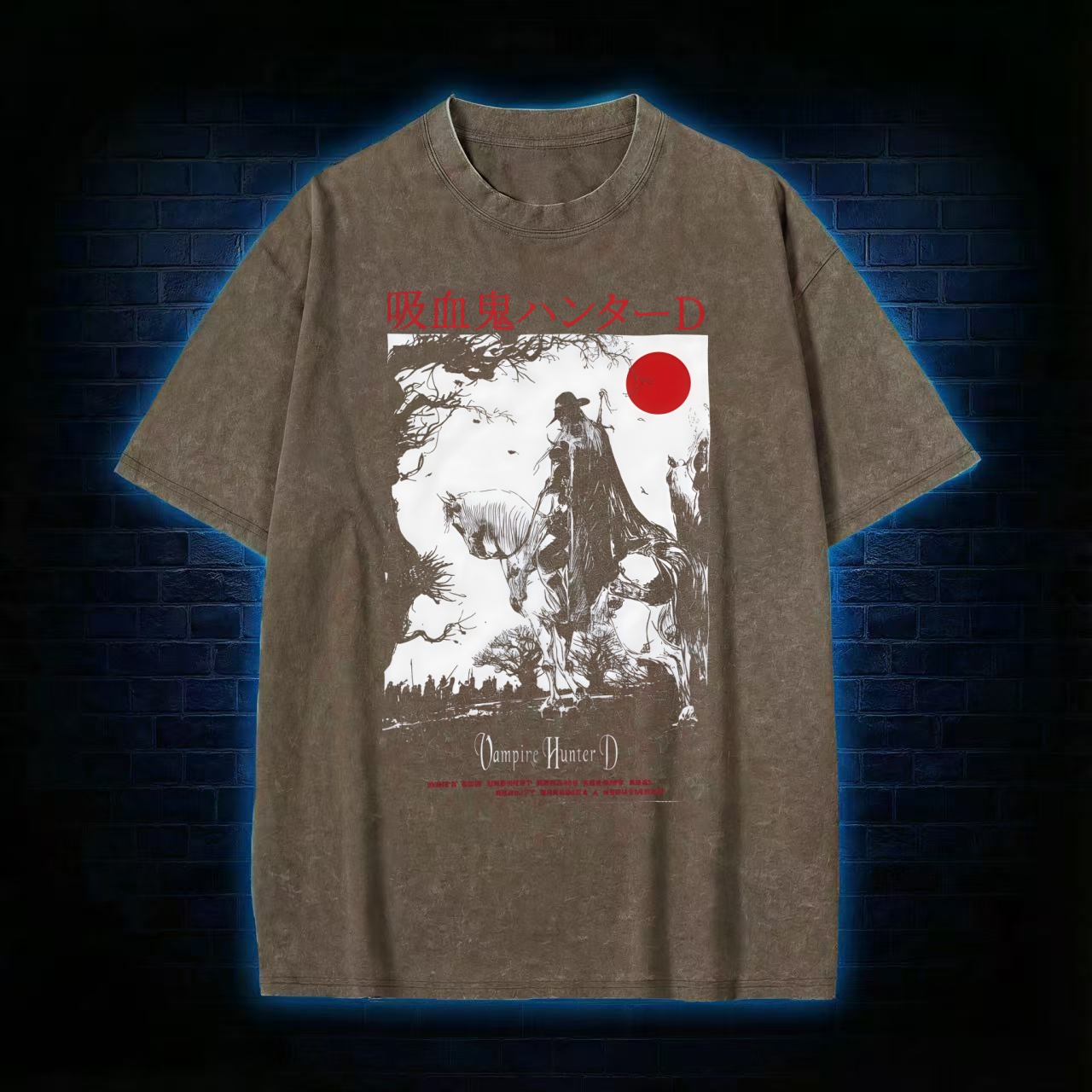 Vampire Hunter Washed T-shirt