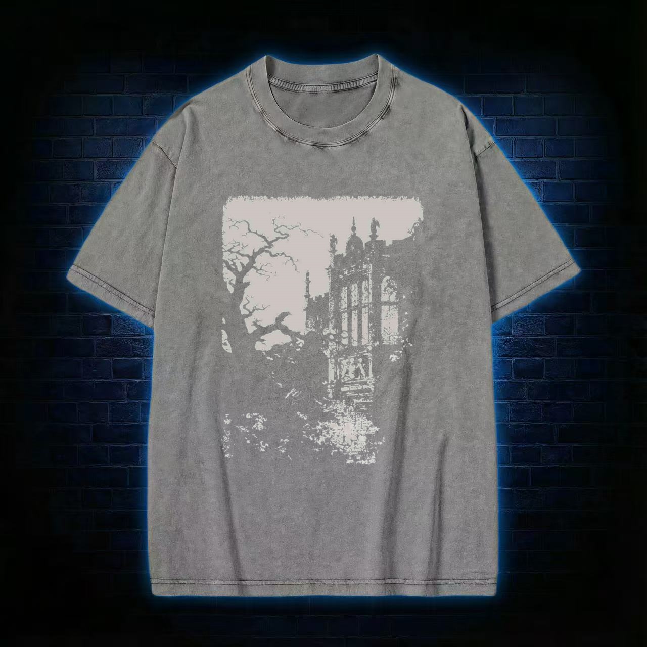 Ruins of the Church Washed T-shirt