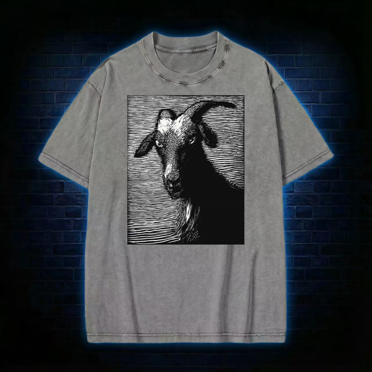 Satanic goat T-shirt