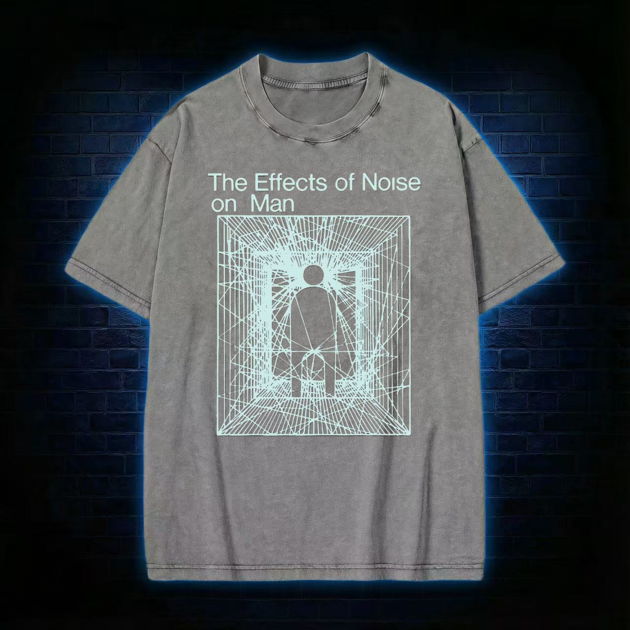 The Effects Of Noise On Men Washed T-shirt