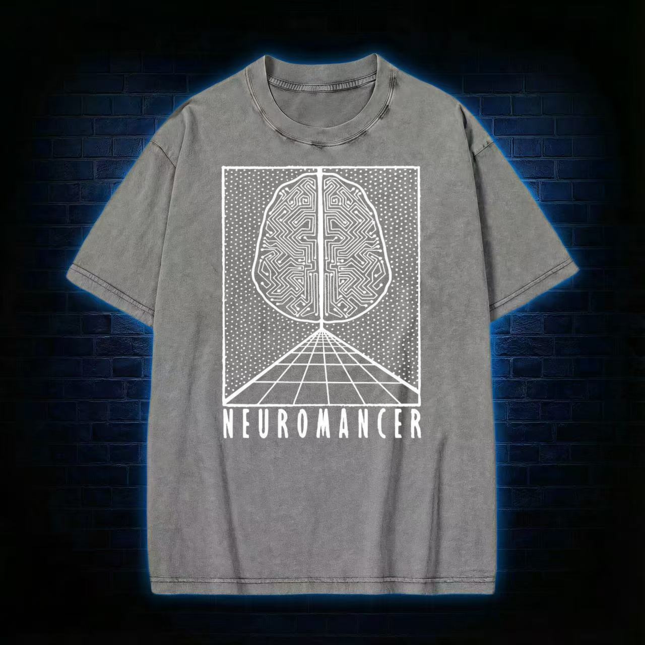 Neuromancer Washed T-shirt