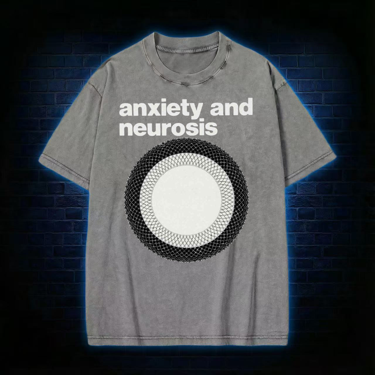 Anxiety Neurosis Washed T-shirt