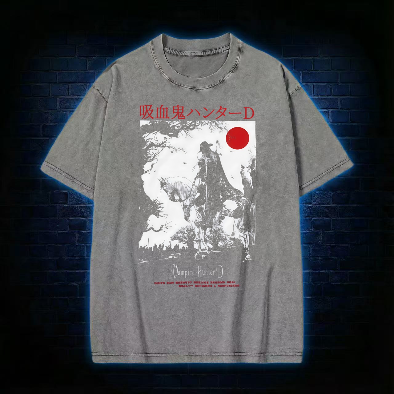 Vampire Hunter Washed T-shirt