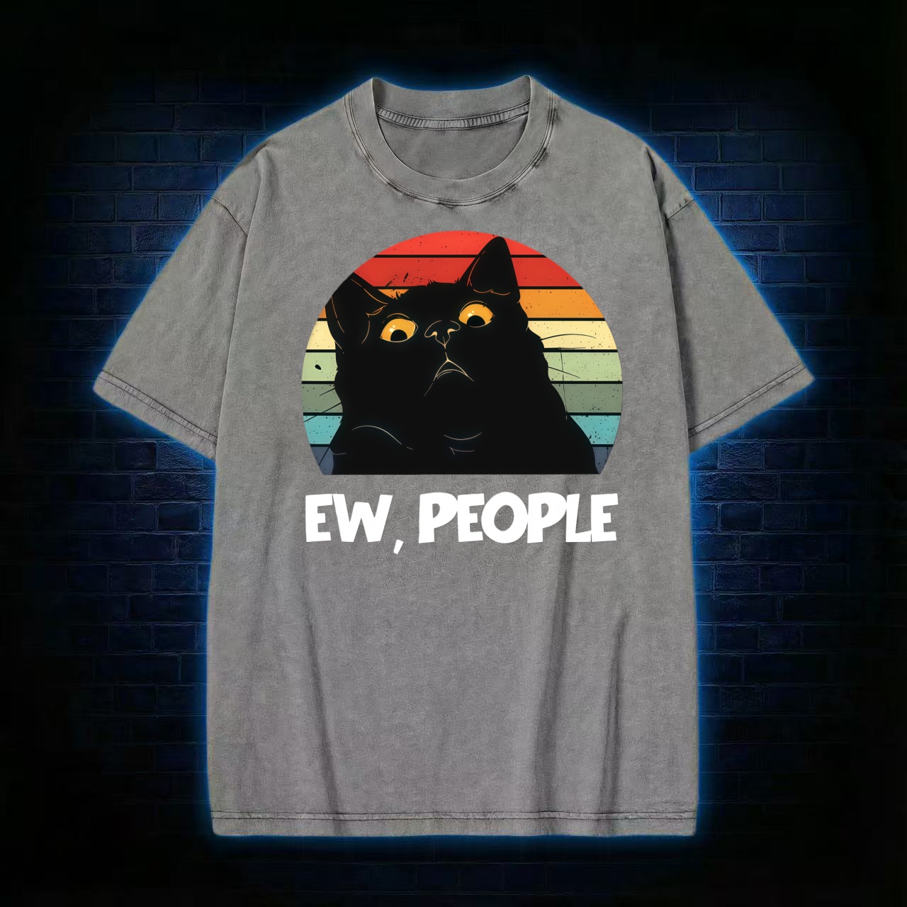 Ew People Washed T-shirt