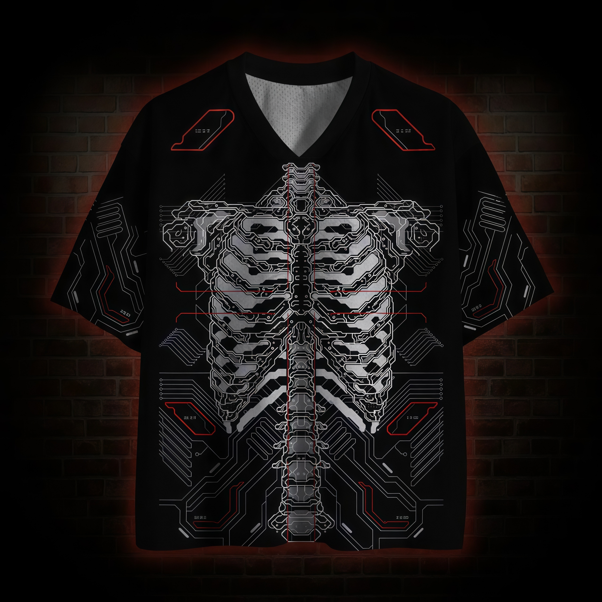 Skeletal Modification Mesh Jersey