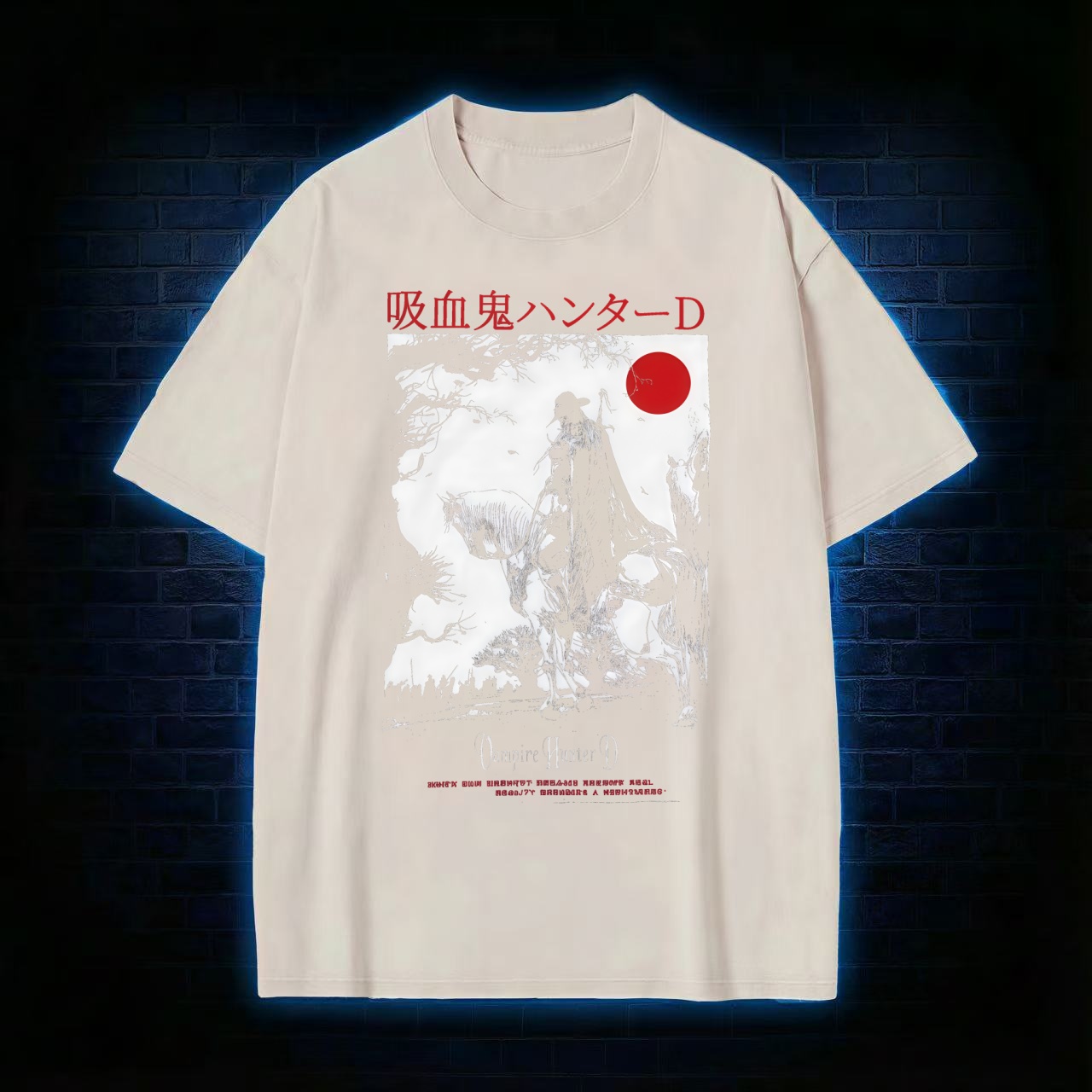 Vampire Hunter Washed T-shirt