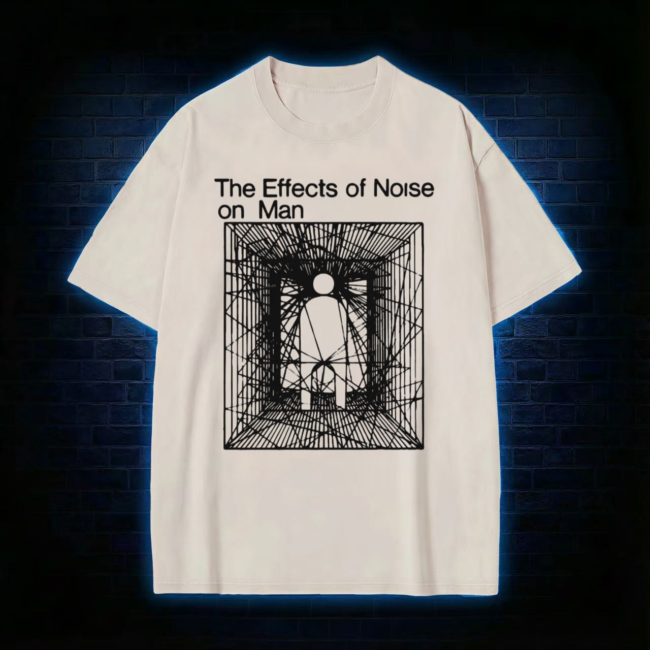 The Effects Of Noise On Men Washed T-shirt