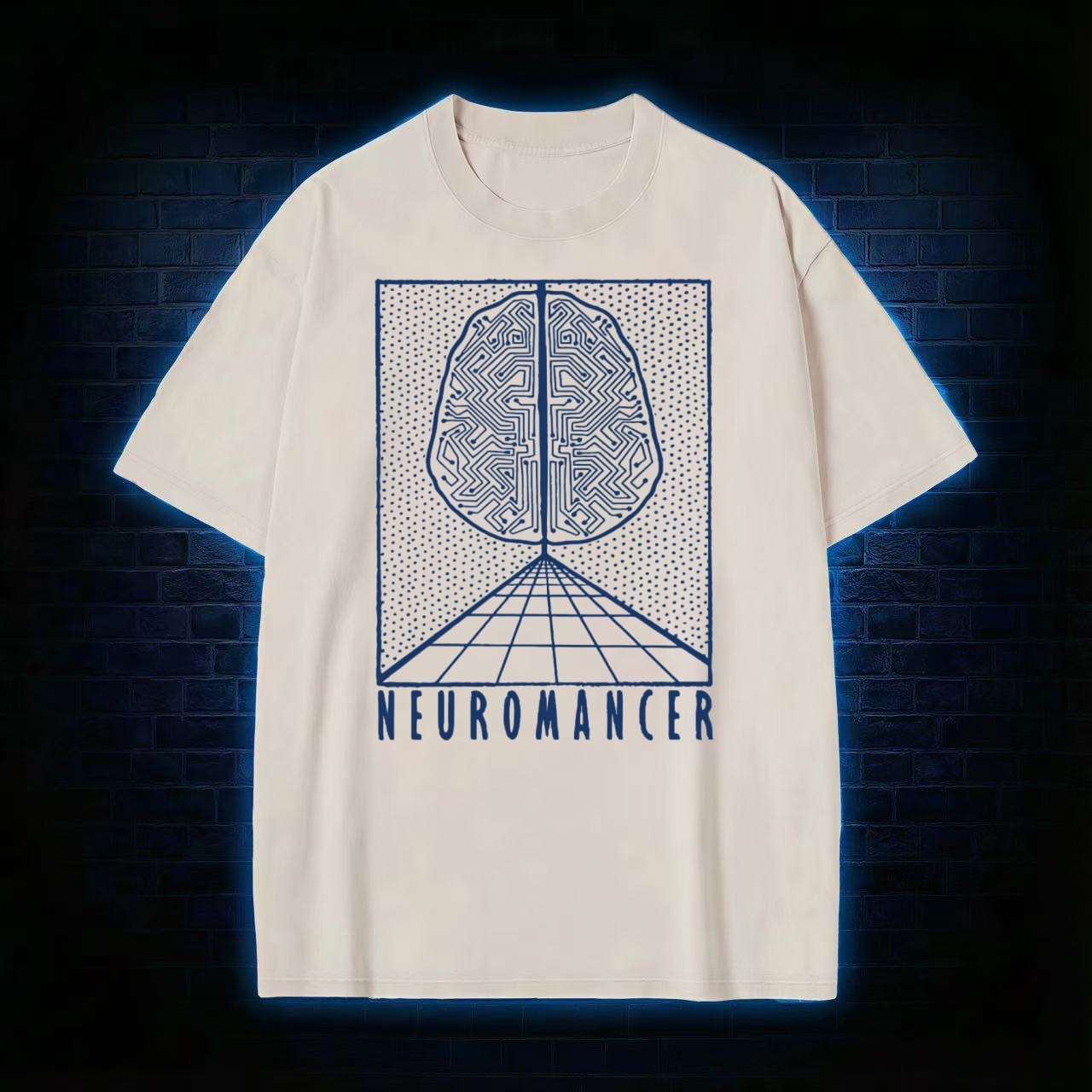 Neuromancer Washed T-shirt
