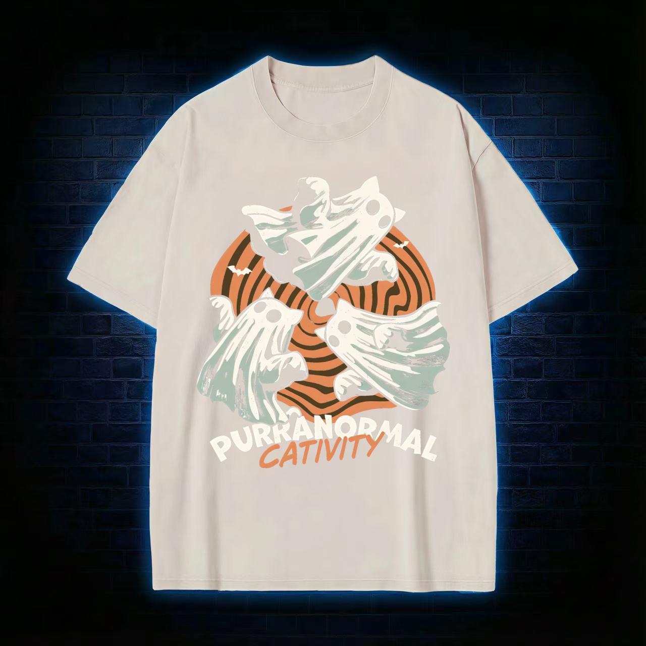 Ghost Hunting Washed T-shirt