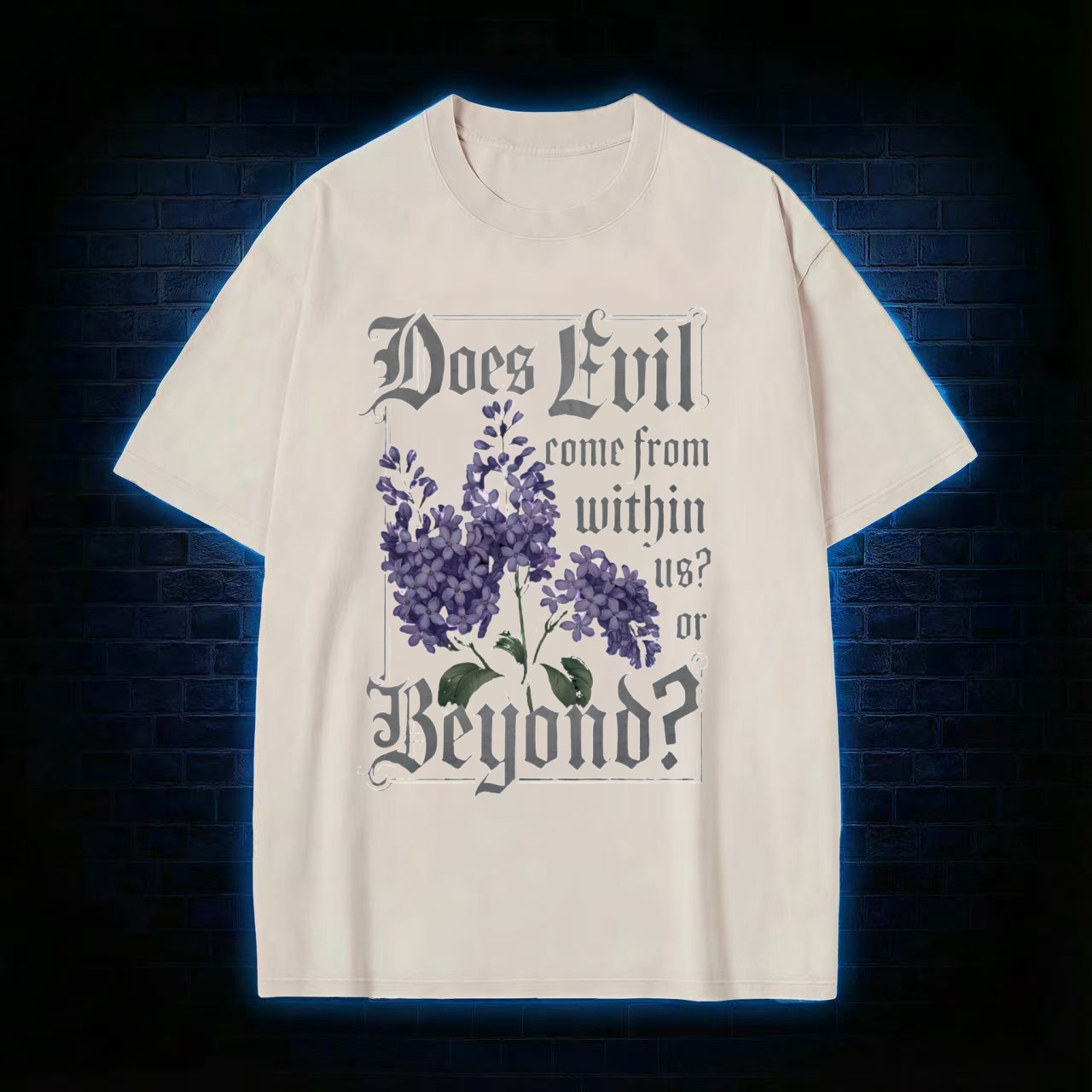 Does Evil Come From Within Washed T-shirt