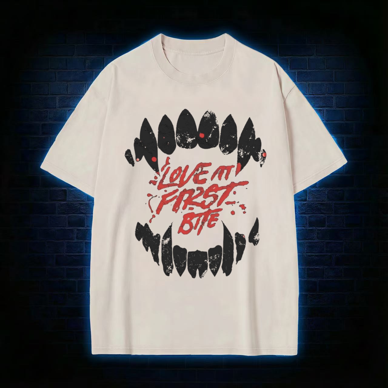 Love at First Bite Washed T-shirt