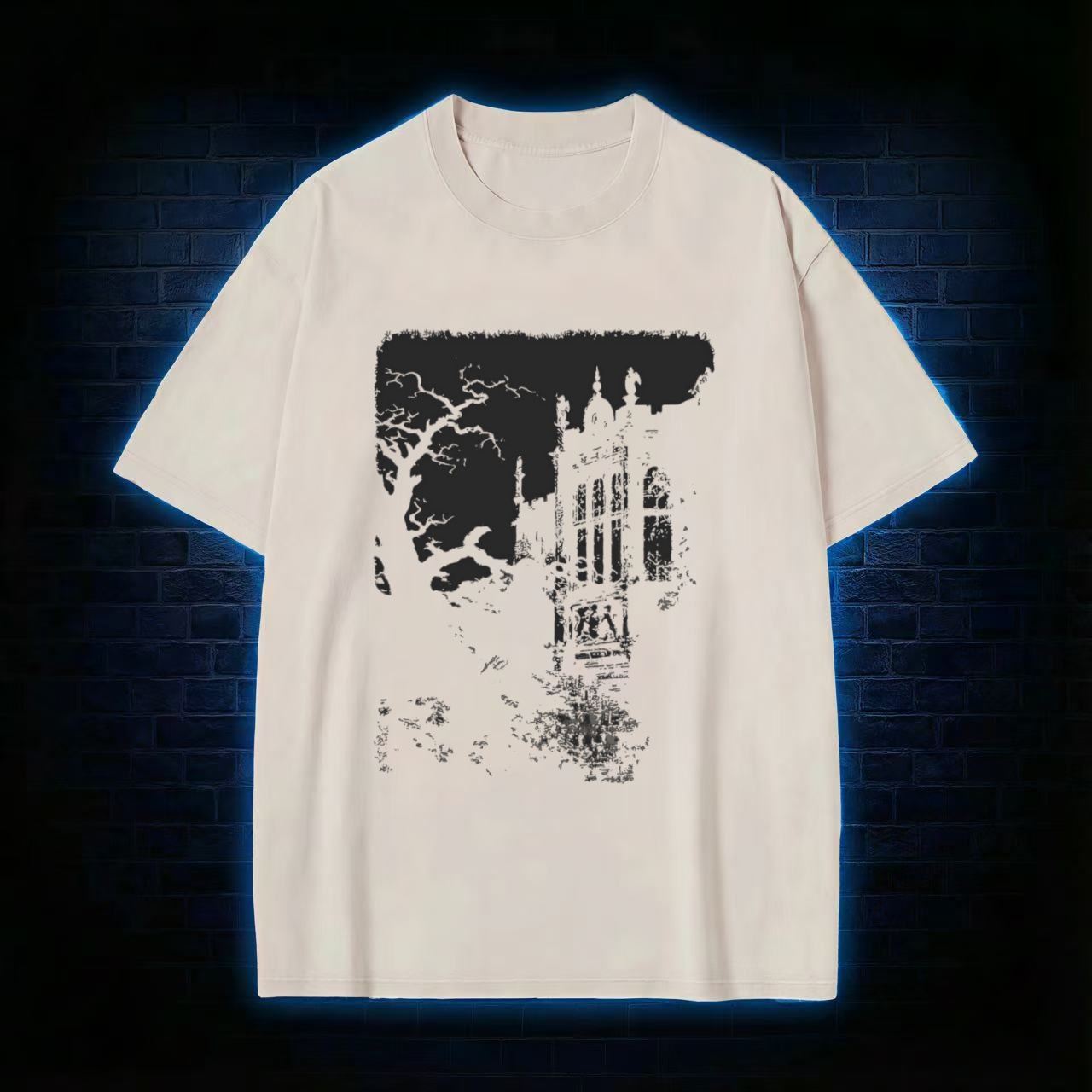 Ruins of the Church Washed T-shirt