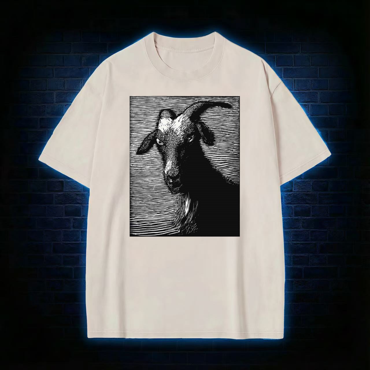 Satanic goat T-shirt