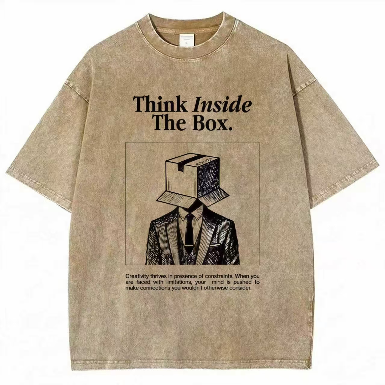 Think Inside The Box Wahed T-shirt
