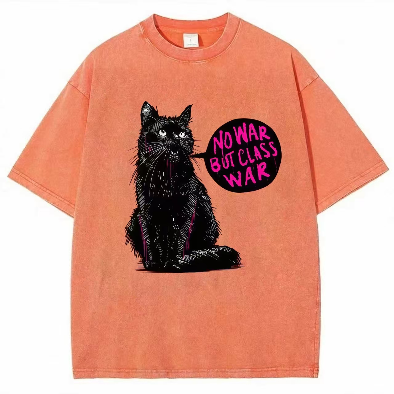 No War But Class War Washed T-shirt