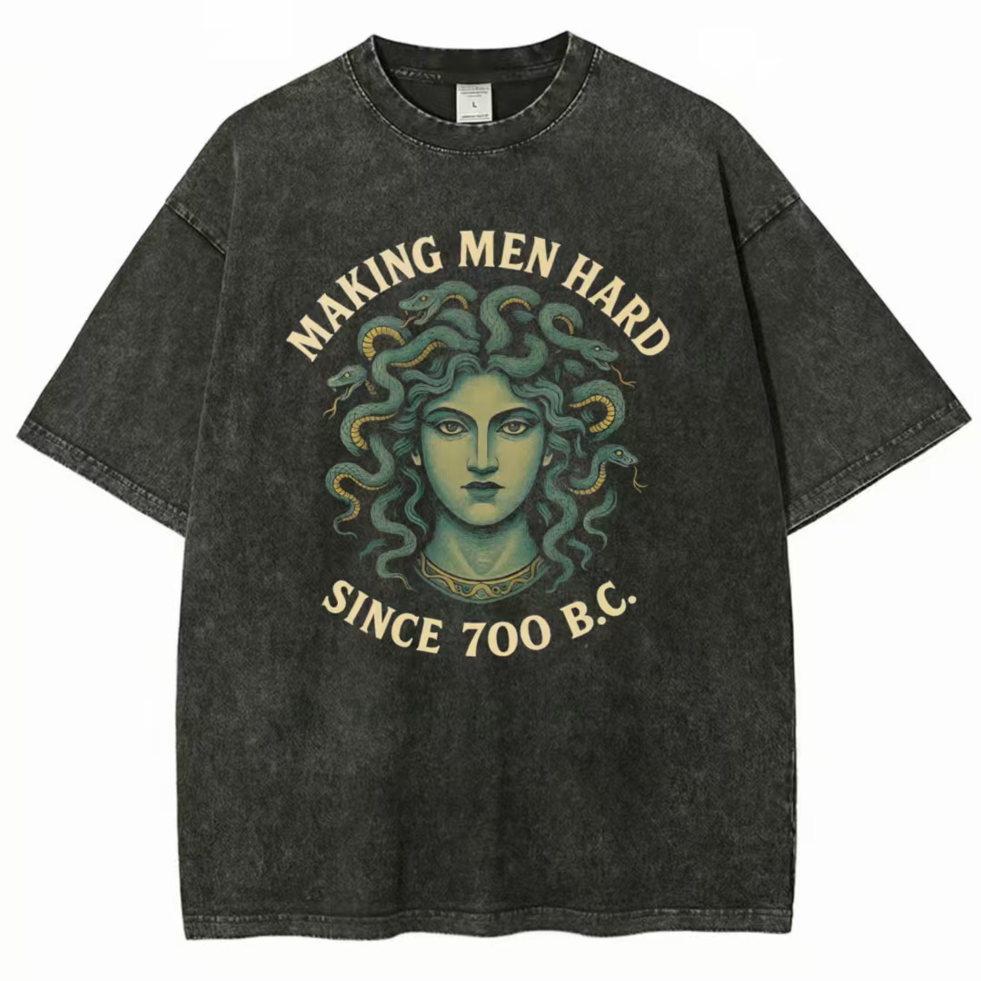 Making Men Hard Since 700 B.C. Washed T-shirt