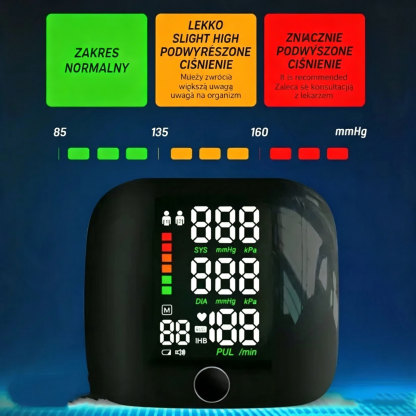 Smart Wrist Blood Pressure Monitor – Accurate & Easy to Use