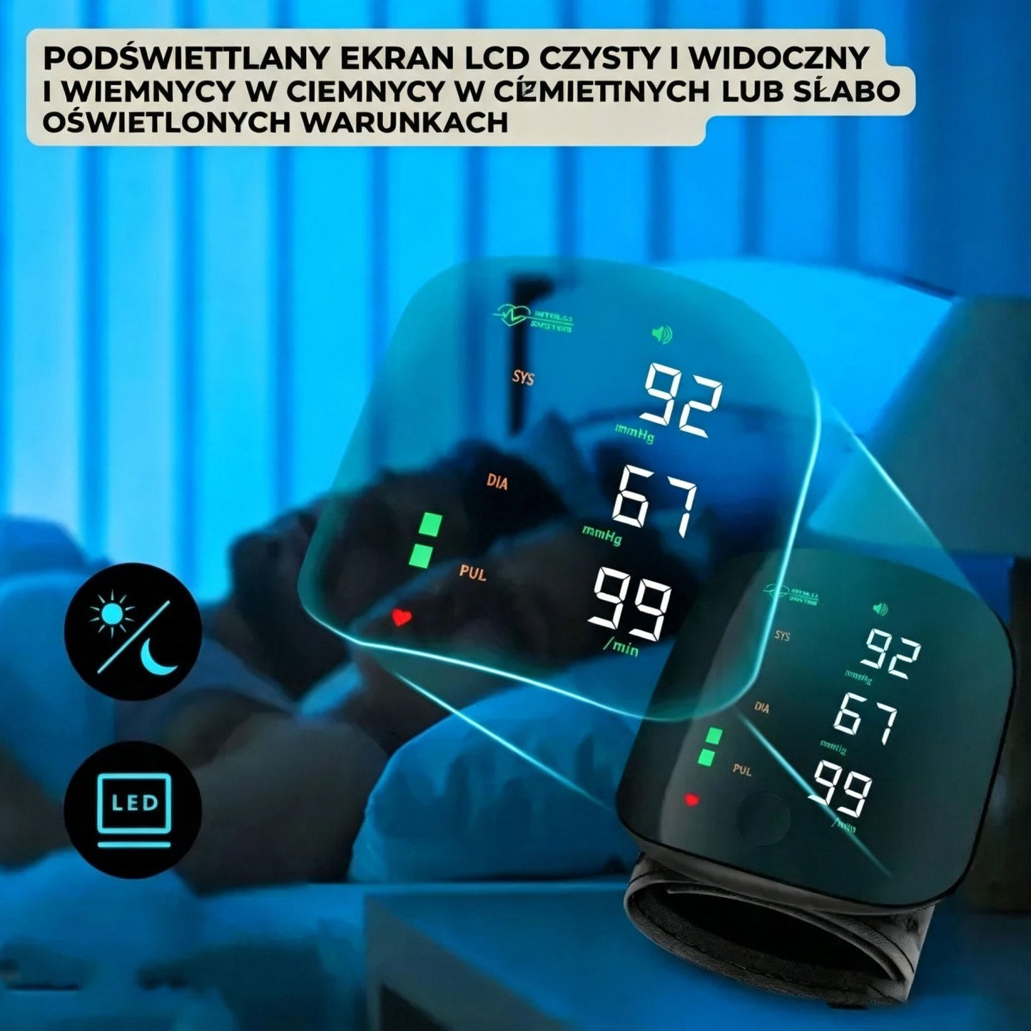 Smart Wrist Blood Pressure Monitor – Accurate & Easy to Use