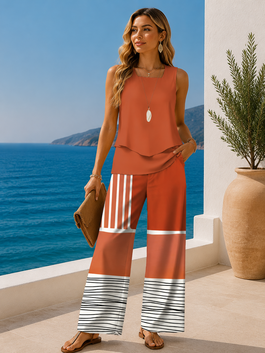 Boho Summer Outfit Set | SA05862