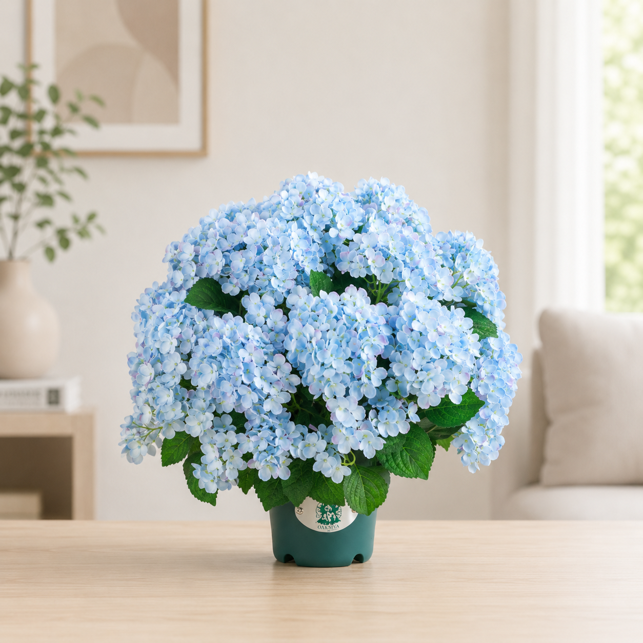UV Resistant Artificial Hydrangea Plant