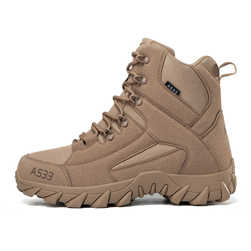 ⏰Limited Time Sale 70% OFF - Men's Suede Work Boots - Lace-Up, Breathable, Wide Toe Box with Arch Support