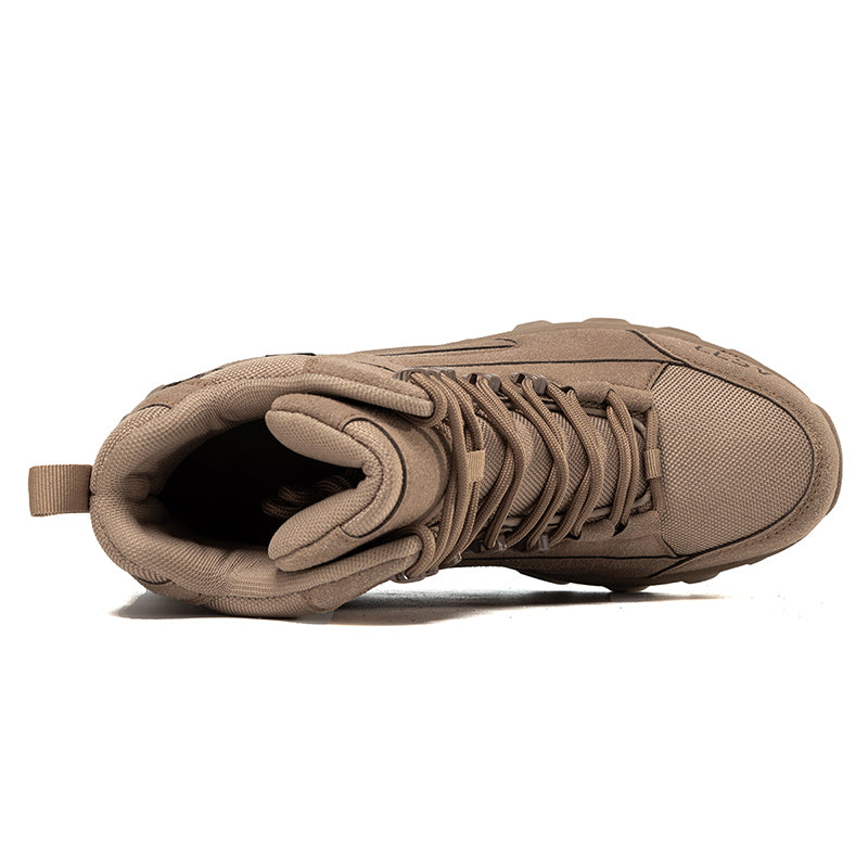 ⏰Limited Time Sale 70% OFF - Men's Suede Work Boots - Lace-Up, Breathable, Wide Toe Box with Arch Support