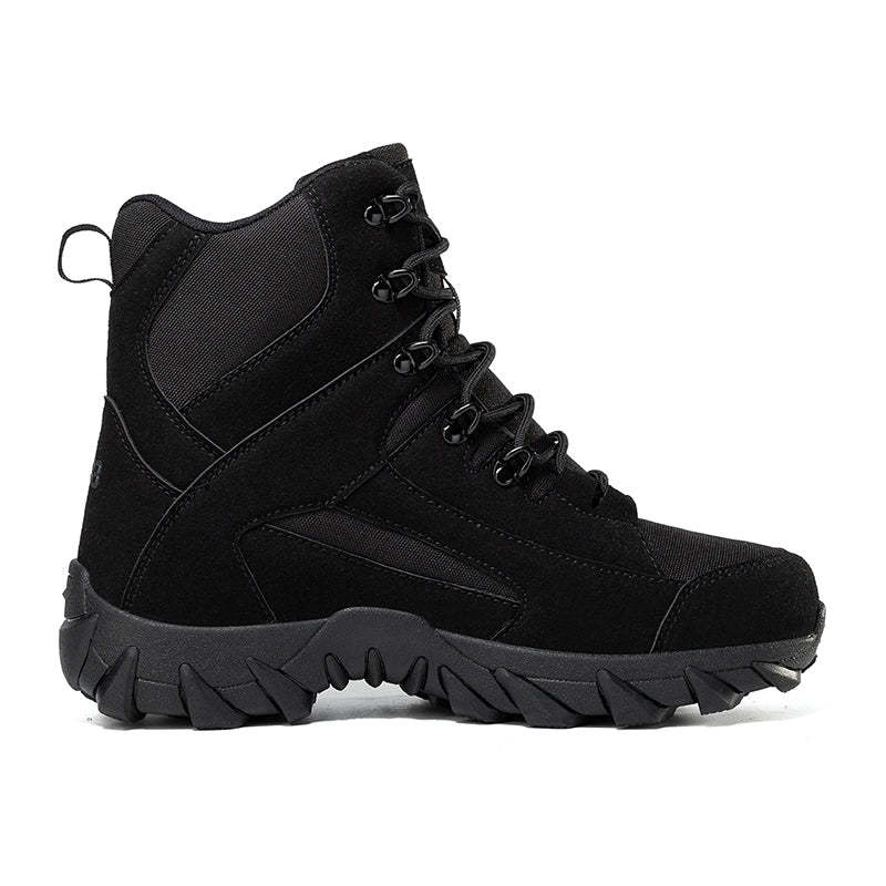 ⏰Limited Time Sale 70% OFF - Men's Suede Work Boots - Lace-Up, Breathable, Wide Toe Box with Arch Support