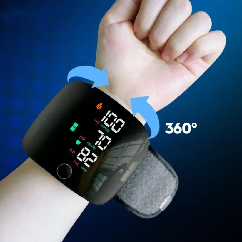 Smart Wrist Blood Pressure Monitor – Accurate & Easy to Use