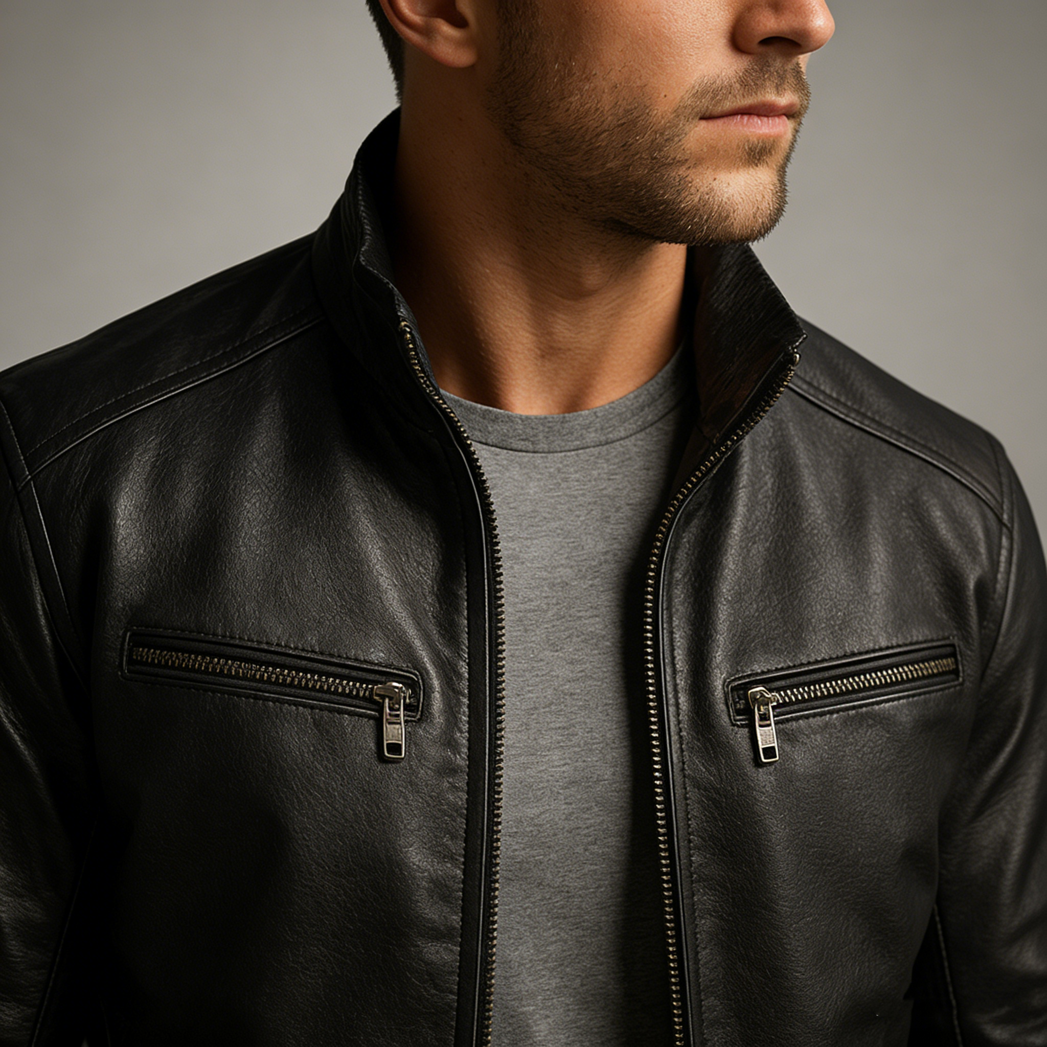 DUMONT LYON | VESTE ZIPPÉE VINTAGE POUR HOMME