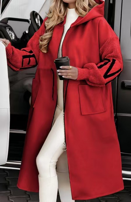 Elegant Hooded Coat