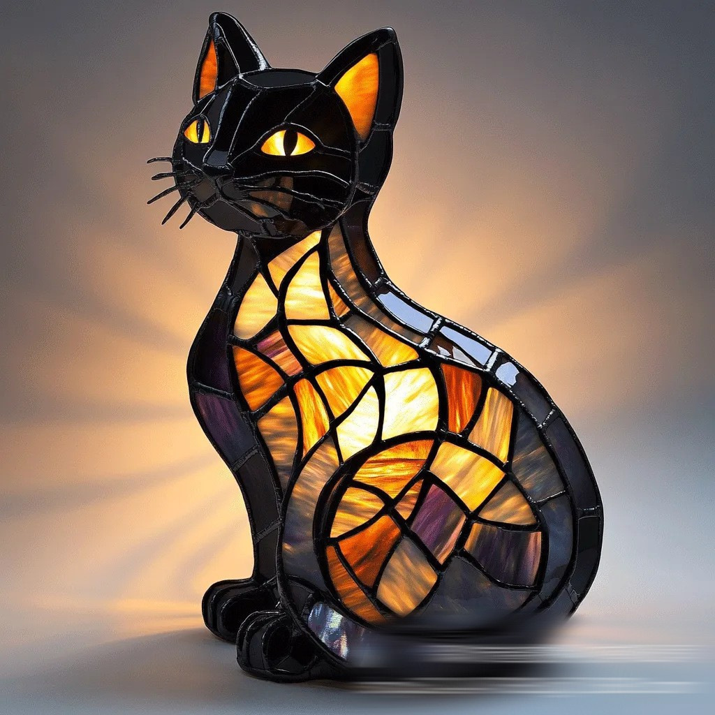 😺Magical Fantasy Dog and Cat Lamp🐶