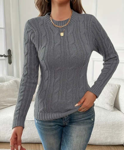 Elara Cable Knit Sweater
