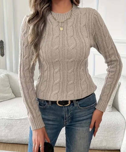 Elara Cable Knit Sweater