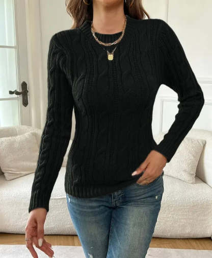Elara Cable Knit Sweater