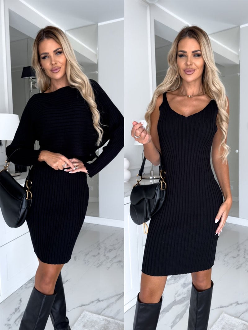 Hot sale women's knitted skirts in autumn and winter