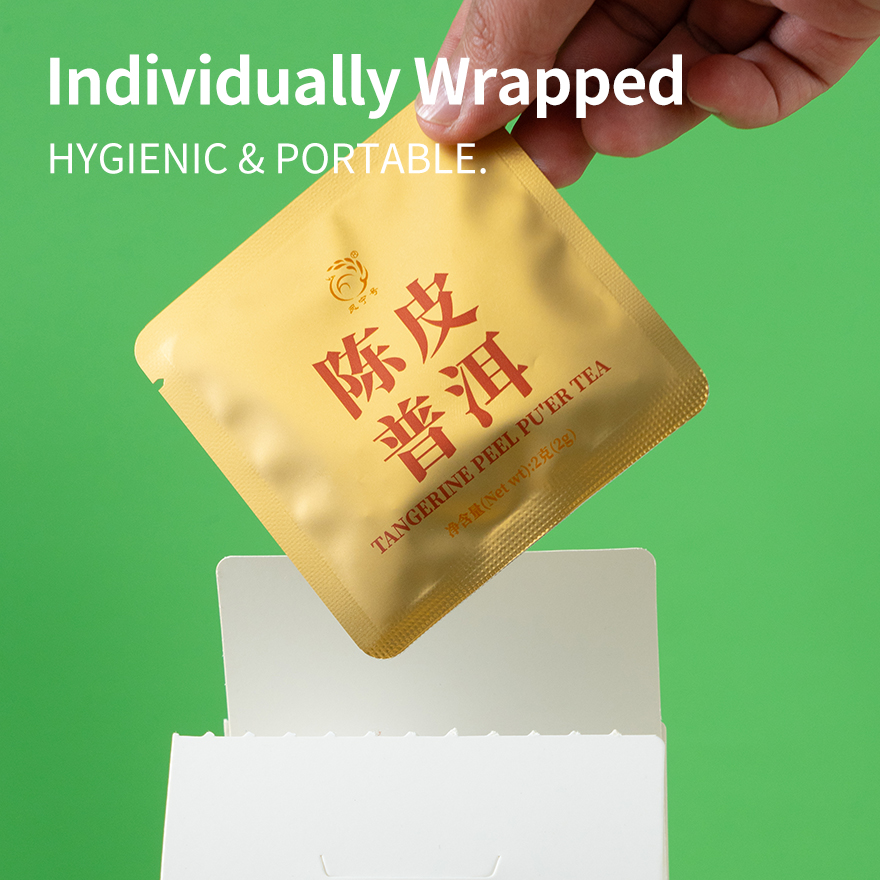 Dried Tangerine Peel Pu-erh Tea (Loose Leaf)