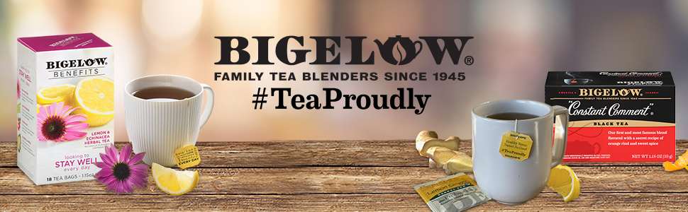 Bigelow Tea, a family owned business dedicated to producing fine quality teas for any occasion.