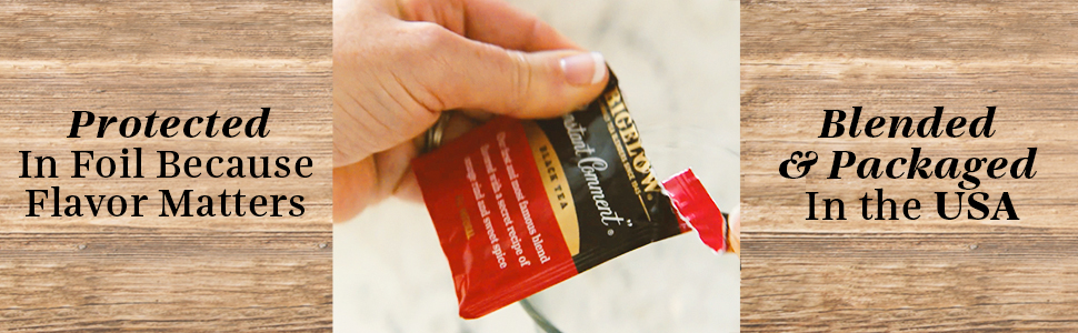 Bigelow Tea, a family owned business dedicated to producing fine quality teas for any occasion.