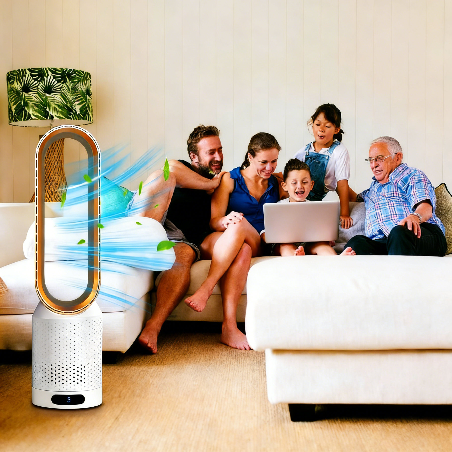 Airpureon 3 en 1 purificador de aire