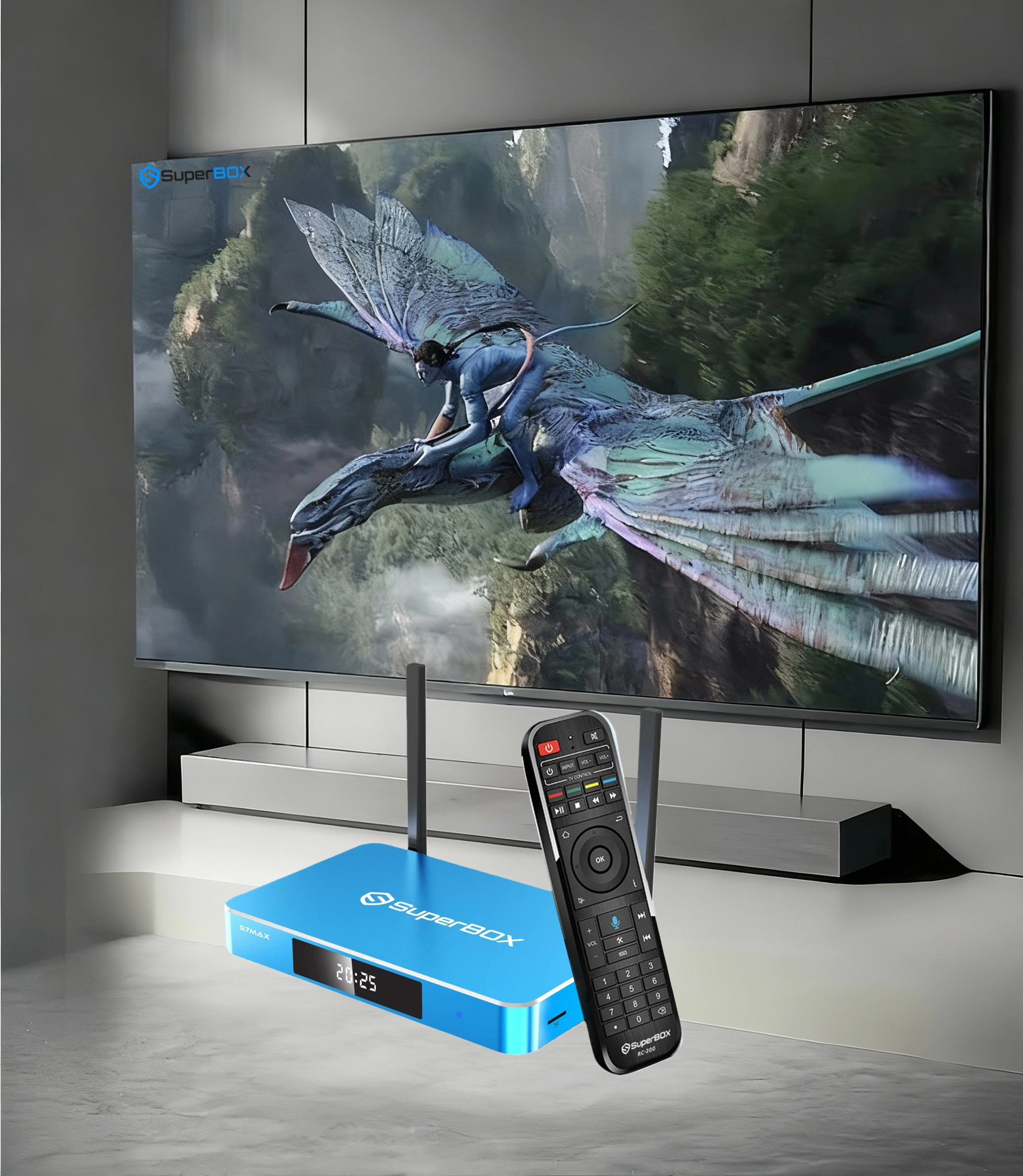 {"default":"SuperBox S7 Max (2025) Android 12.0 TV Box - 6K Ultra HD Streaming Device with 4GB RAM & 64GB Storage"}
