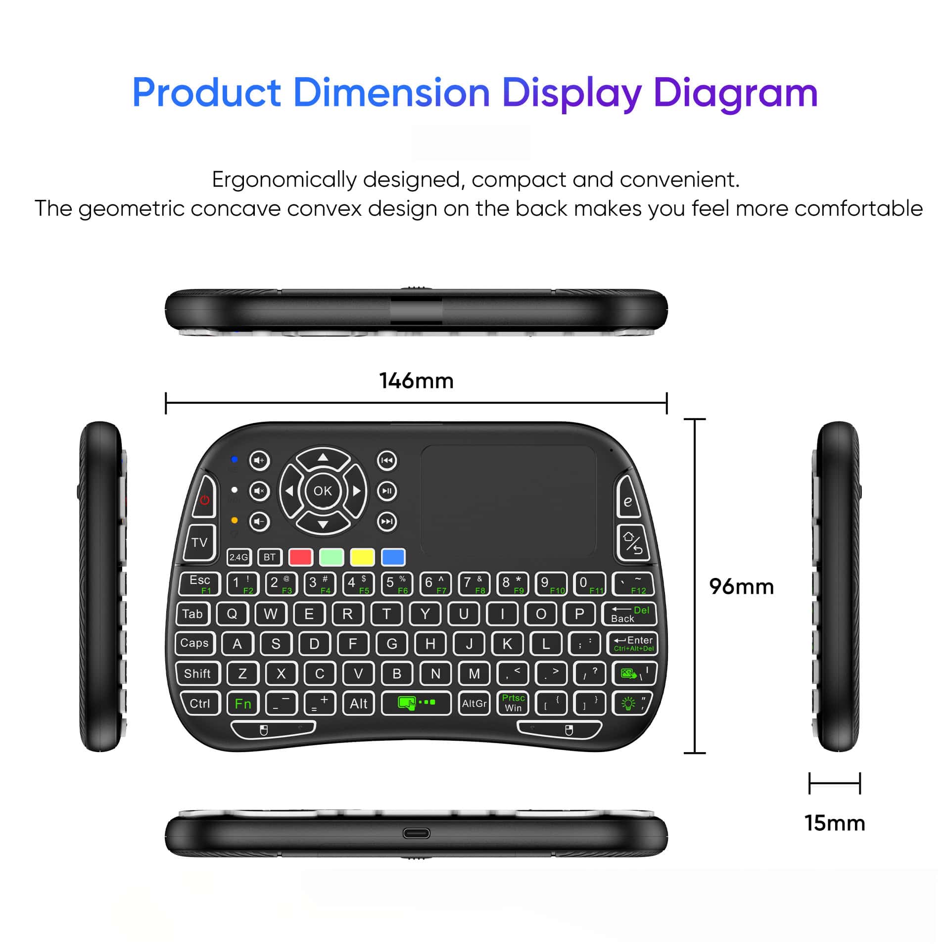 SuperBox Mini Wireless Keyboard