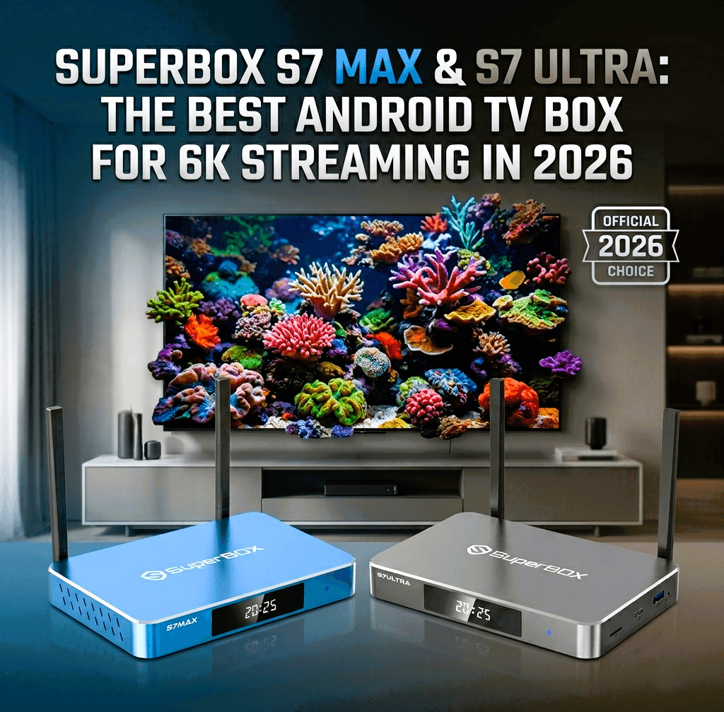 SuperBox S7 Max & S7 Ultra: The Best Android TV Box